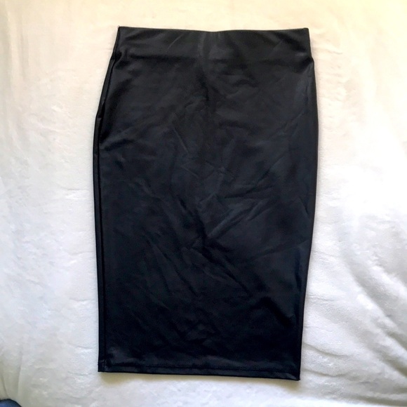 Leather Skirt - Picture 1 of 3